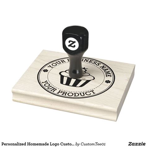 personalized homemade logo custom large rubber stamp zazzlecom custom rubber stamps custom