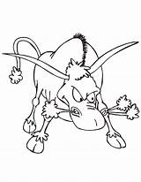 Ferdinand Coloring Pages Bull Charging Drawing Library Clipart Color Movie Colouring Sheets Line Site Print Popular Coloringhome Coloring2print sketch template