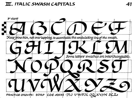 margaret shepherd calligraphy blog  swash capitals