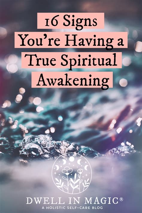 signs youre   spiritual awakening dwell  magic