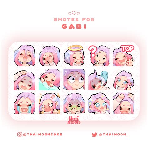 emotes twitch atthaimoon character design twitch chibi
