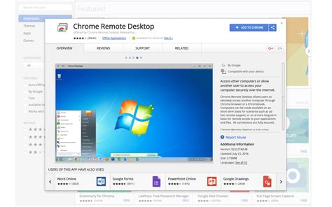 chrome remote desktop   friends  family   devices togoogle