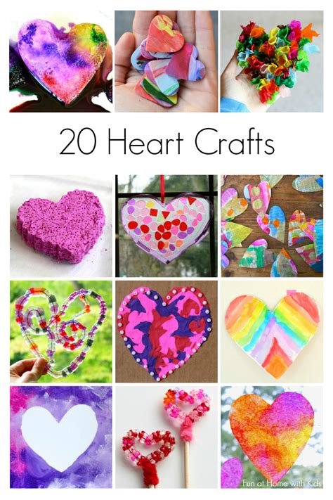 heart crafts  kids