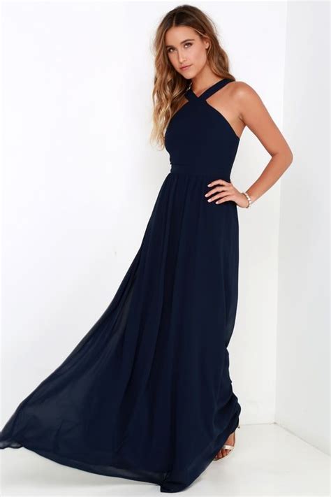 air  romance navy blue maxi dress elegant maxi dress maxi dress blue navy blue bridesmaid