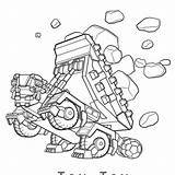 Dinotrux Structs Skrap sketch template