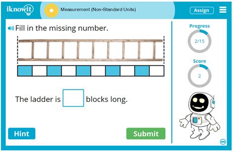 interactive math lesson measurement  standard units