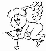Cupid Coloring Printable Pages Book Valentines Getcolorings Coloringpagebook Getdrawings Color Coloringcrew Advertisement Colorings Kids sketch template