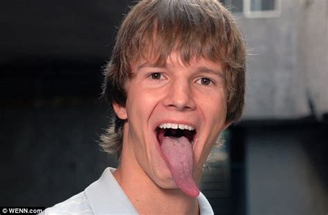 Pictured The Man With The Longest Tongue In America Daily Mail Online