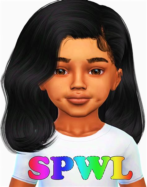 sims  ccs   child  toddler hair conversions