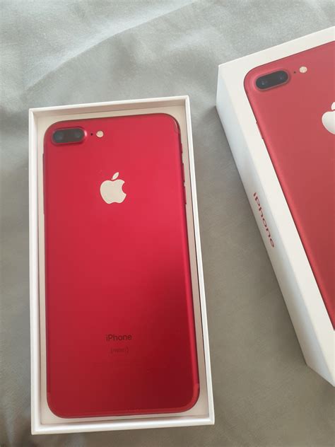 [sale] Iphone 7 Plus 256gb Product Red Special Edition Phones
