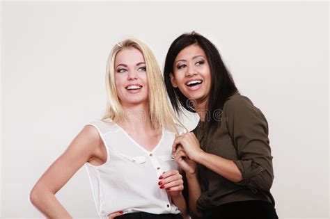 Women Multiracial Friends Having Fun Stock Image Image Of Happy