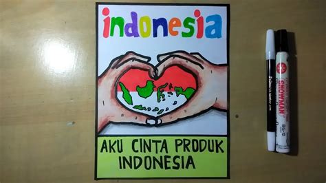 contoh poster cinta produk indonesia