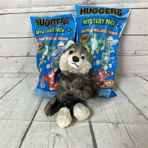 wild republic huggers mystery packs lot   stuffed animal