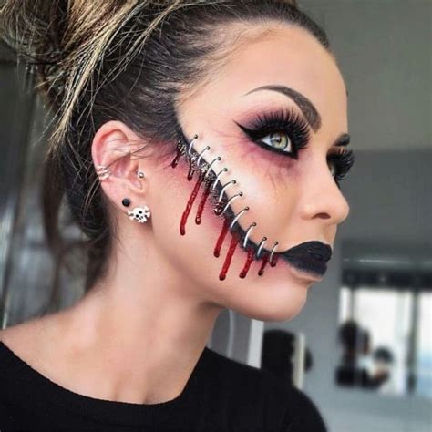 77 Easy Halloween Face Painting Ideas For Adults Creepy