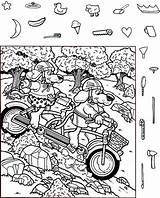 Hidden Ocultos Puzzles Objetos Dibujos Visual Objects Coloring Kids Object Printables Games Highlights Agudeza Pages Fichas Los Sheets English Classroom sketch template