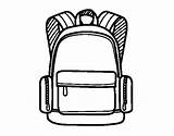 Coloring School Backpack Bag Colorear Pages Coloringcrew Dibujo Blackboard Ii Template sketch template