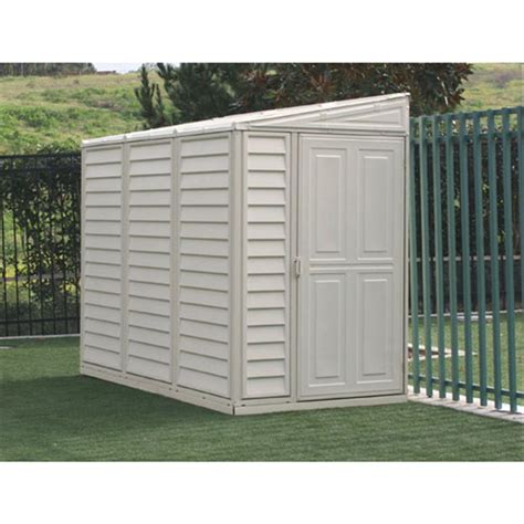 Duramax® 4x8 Sidemate Vinyl Shed With Foundation 130900
