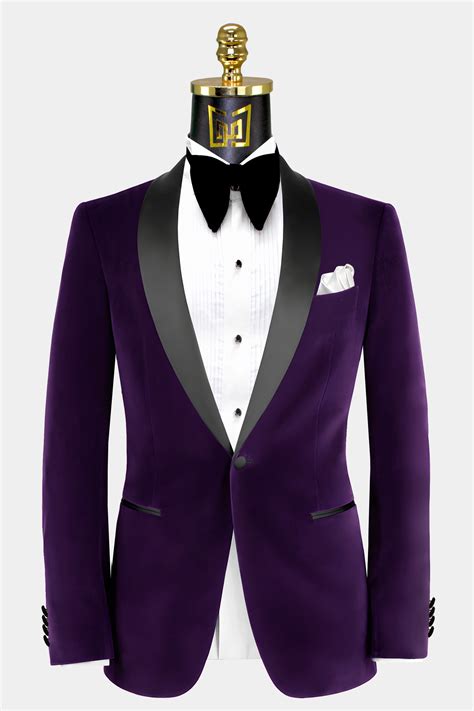 Purple Tuxedos Gentlemans Guru