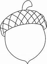 Acorn Printable Coloring Pages sketch template
