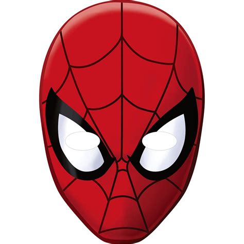 spider hero paper masks spiderman spiderman party supplies