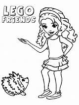 Lego Coloring Girl Pages Friends Girls Forever Hello Kitty Friendship Printable Preschoolers Getcolorings Colorings Getdrawings sketch template