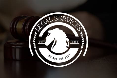 logos law firm legal services logo templates  creative market