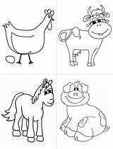 Granja Coloring Dibujos Vorschule Ausmalbild Patos Writing Erste Letzte Kostenlos Gallinas Cerdos Pollitos Asnos Vacas Ovejas sketch template