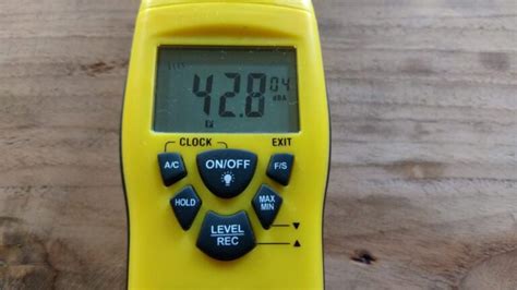 measure noise   sound level meter sound level meter test