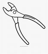 Pliers Pinza Pincers Colorare Bending Compressing Materials sketch template