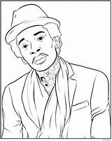 Coloring Book Interview Drawing Books Drawings Rap Rapper Bun Shea Creators Serrano Frank151 Choose Board sketch template