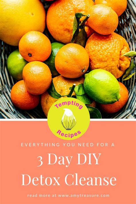 3 day diy detox cleanse recipe in 2020 detox drinks smoothies