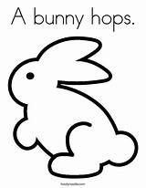 Coloring Bunny Hops Rabbit Easter Print Favorites Login Add sketch template