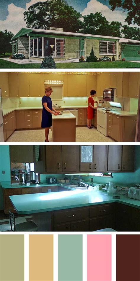Kitchen Colors Colors Through The Years 1950 1960 And 1970