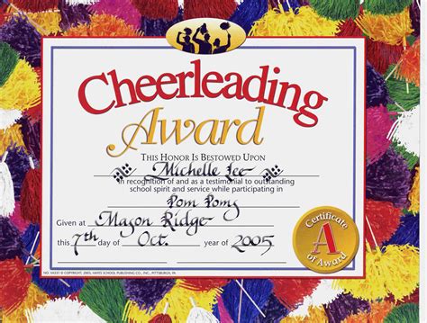 images   cheerleading certificates cheerleader