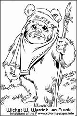 Coloring Wars Star Pages Ewok Printable Jedi Last Book Kids Sheets Colouring Starwars Movies Coloriage Adult Boyish Para Dibujos Prints sketch template