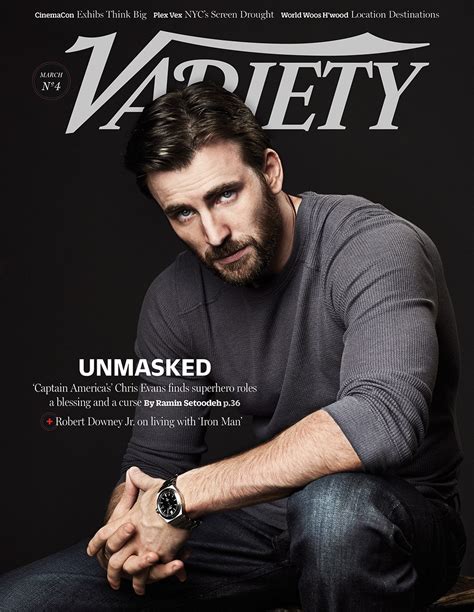 Chris Evans Covers Variety Magazine March 2014 Issue 01