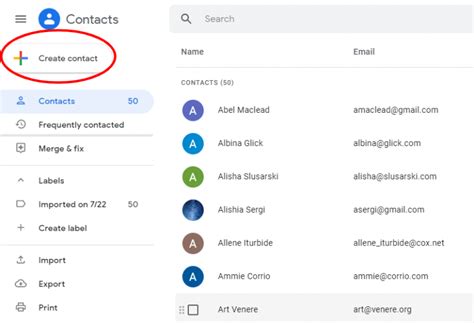 google contacts  easy step  step guides  add label
