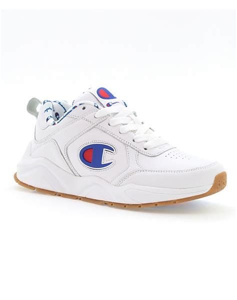 champion life youth  eighteen shoes  logo champion