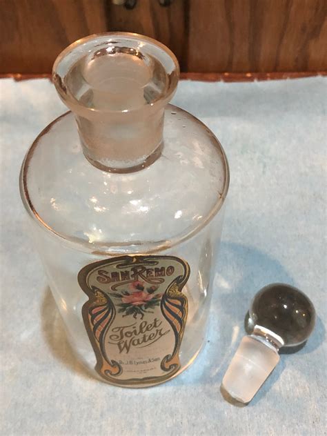Vintage San Remo Toilet Water Dr J B Lynas And Son Perfumers Etsy