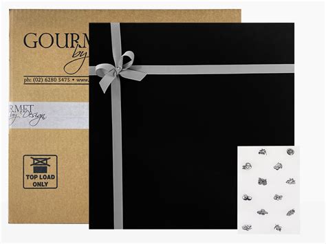 gourmet  design gift box  includes gift box card tissue wrap