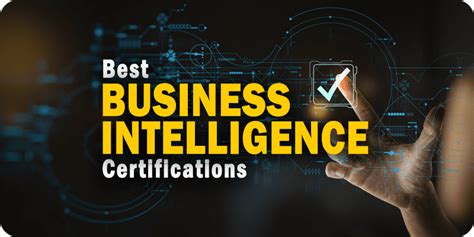 business intelligence certifications