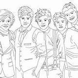 Colorear Zayn Malik Jovenes Famosos Harry Niall Tomlinson Payne Horan Hellokids sketch template