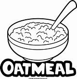 Clipart Oat Meal Oatmeal Food Coloring Groups Preschool Name Pages Template sketch template