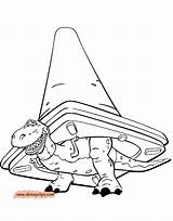 Coloring Pages Rex Toy Story Cone Traffic Rousey Ronda Disneyclips Under Head Disney Buzz Potato Gif Slinky Moana Woody sketch template