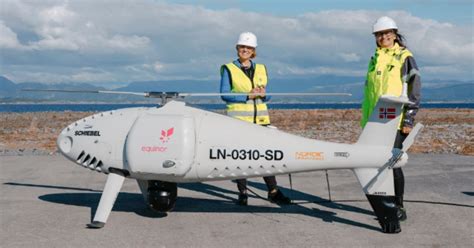 worlds  logistics operation   drone   offshore installation science tech news