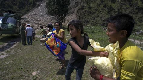Nepal Relief Goods Held Up At Customs