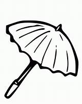 Coloring Beach Pages Umbrella Library Clipart Ages Umbrellas sketch template