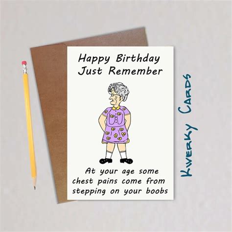funny adult card funny birthday card birthday card   etsy