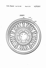 Wire Drawing Patents Patent Wheel sketch template