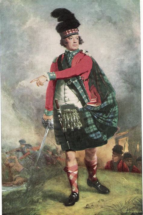 century scottish highland warrior  scottish highland clothing http